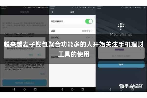 越来越麦子钱包聚合功能多的人开始关注手机理财工具的使用