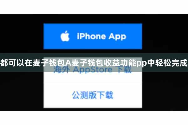 都可以在麦子钱包A麦子钱包收益功能pp中轻松完成